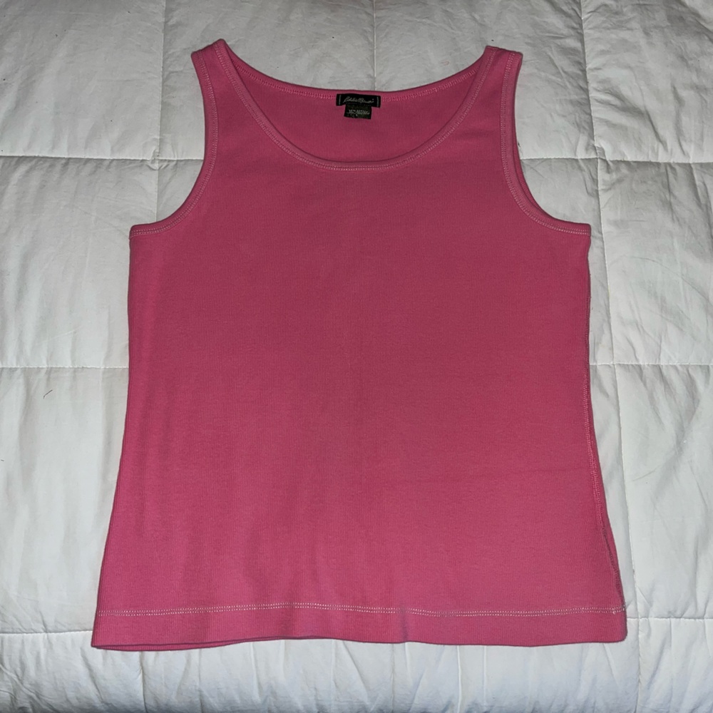 Eddie Bauer ribbed tank top size large